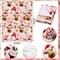 Christmas Highland Cow Throw Blanket 60 x 50 Inches Christmas Highland Cow with Santa Hat Vintage Soft Warm Blanket Western Farm Animal Flannel Blanket for Home Bed Sofa Couch Chair Decoration